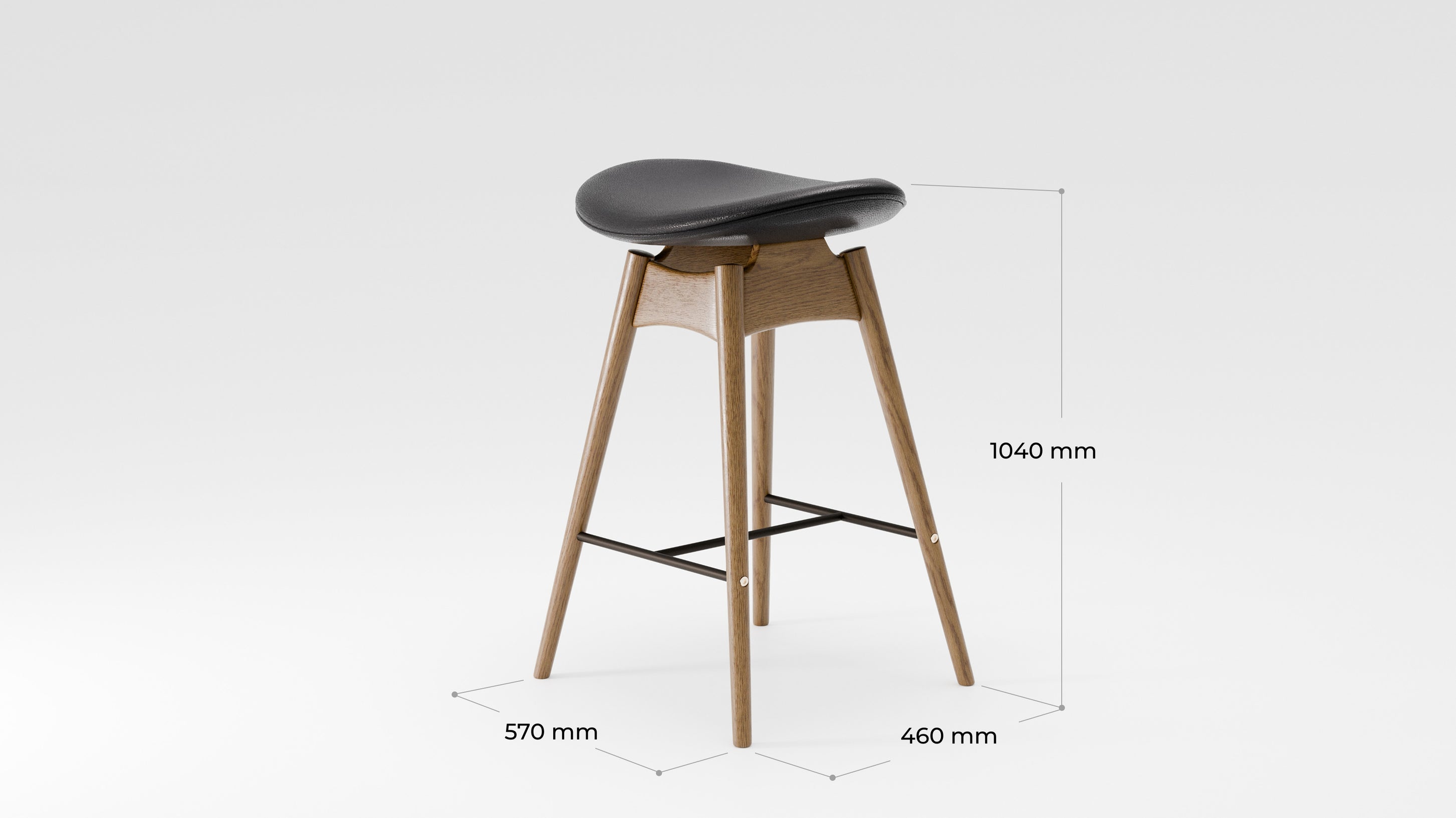 Semi - bar Stool Rusa